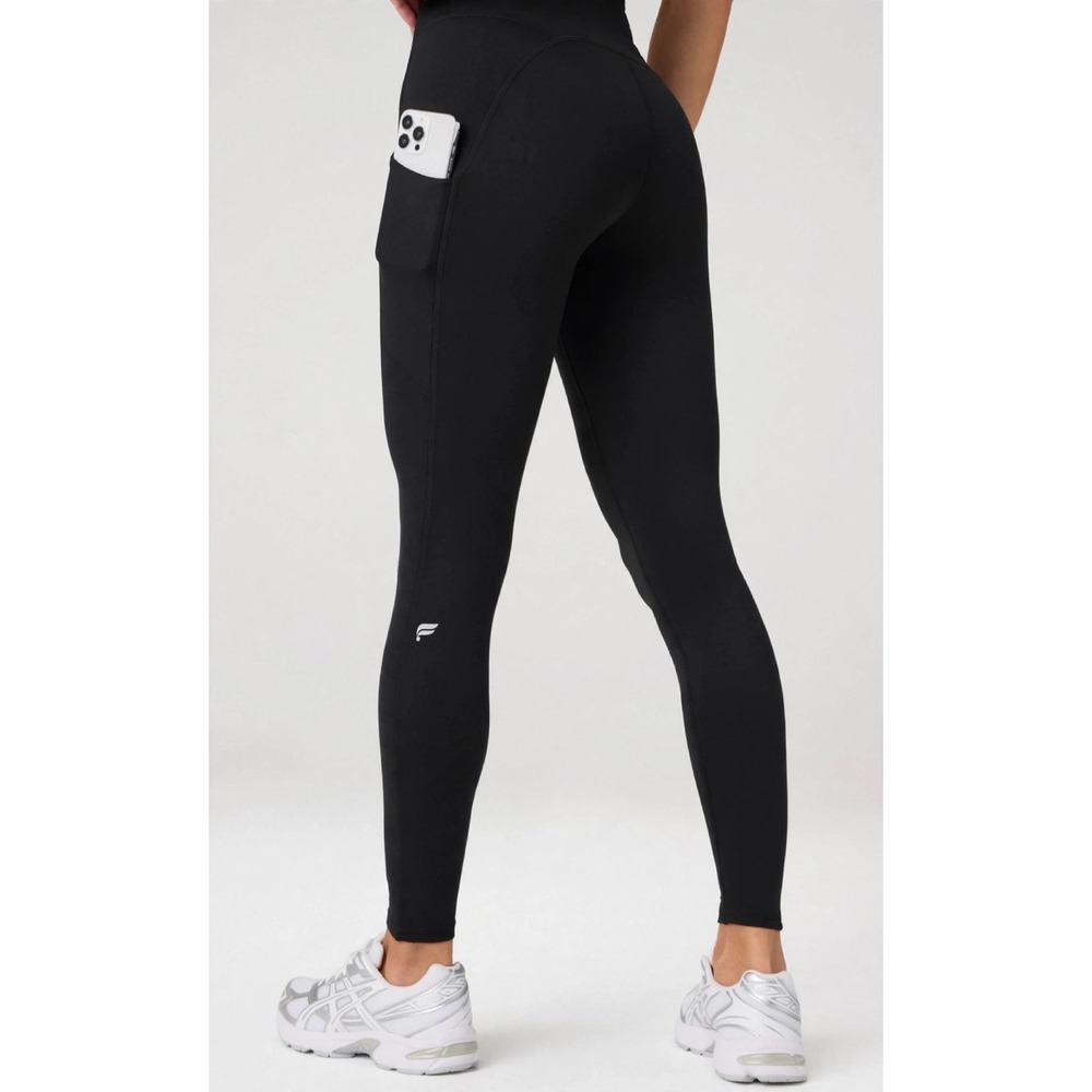 Fabletics Leggings High-Waisted Pocket Black XL Activewear Yoga Gym Workout